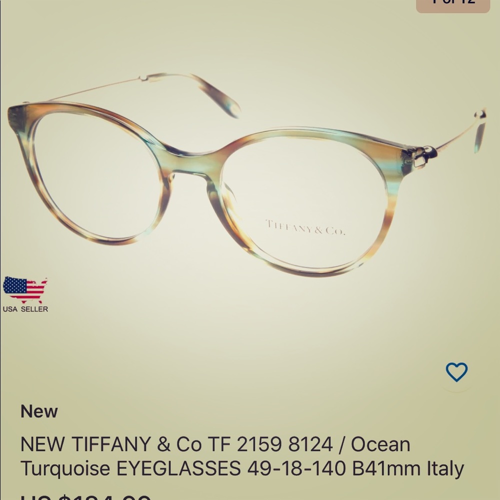 Early morning SALE Tiffany & Co Glasses!